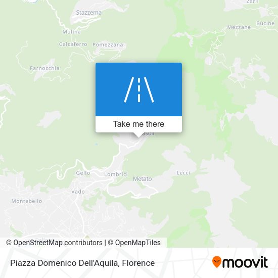 Piazza Domenico Dell'Aquila map