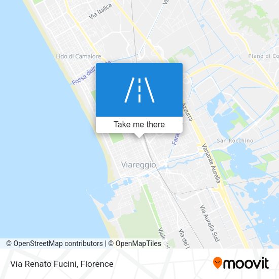 Via Renato Fucini map