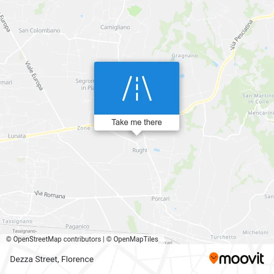 Dezza Street map