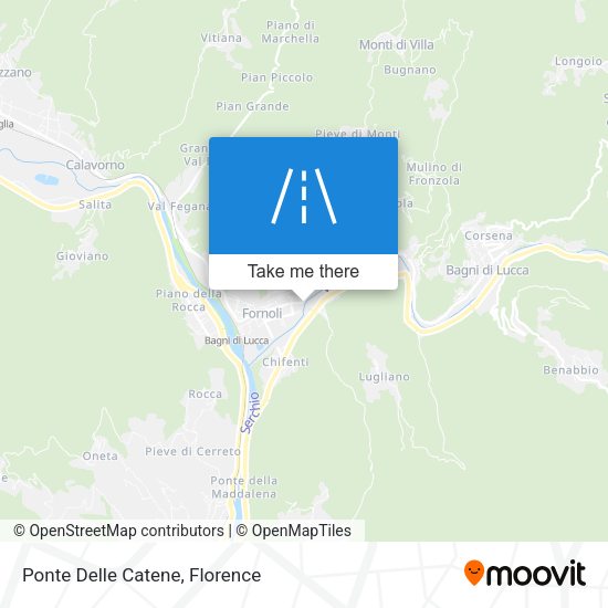 Ponte Delle Catene map