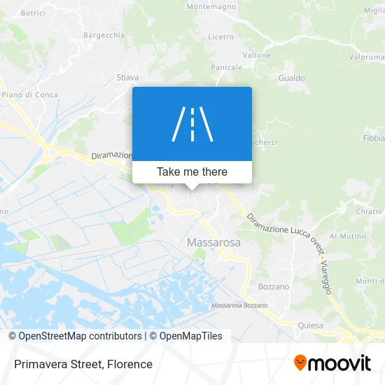 Primavera Street map