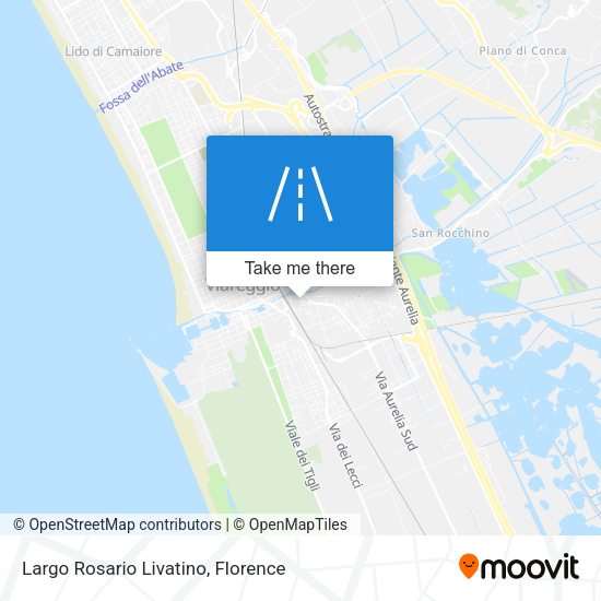 Largo Rosario Livatino map