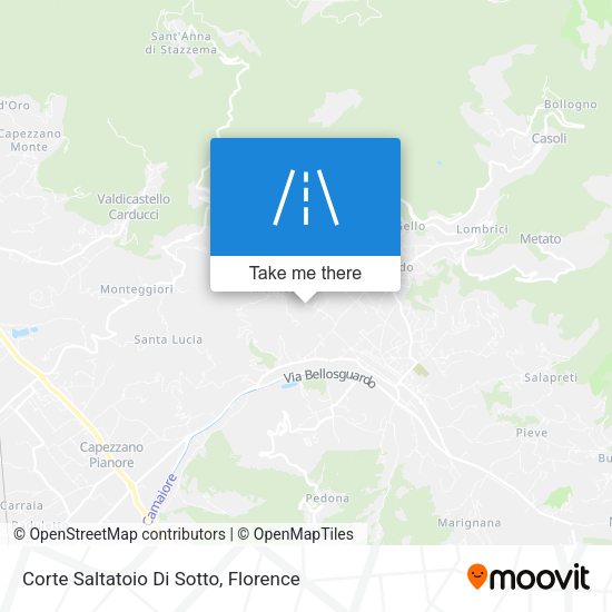Corte Saltatoio Di Sotto map