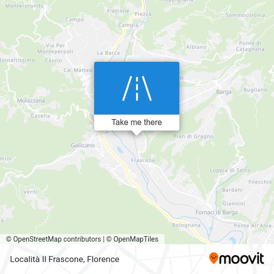 Località Il Frascone map