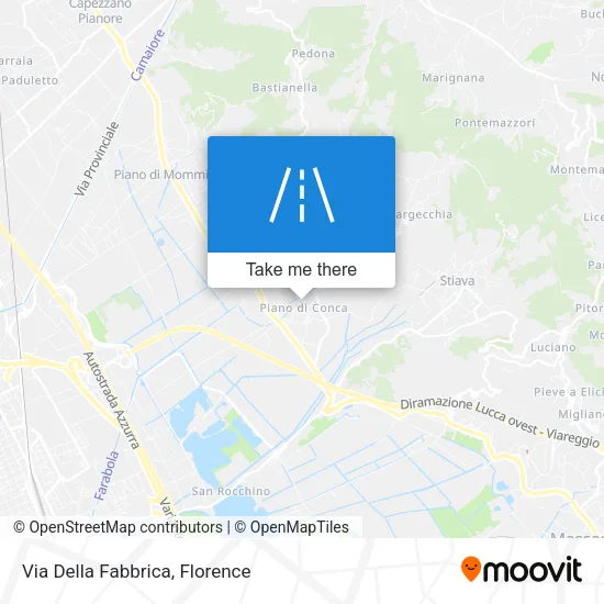 Via Della Fabbrica map