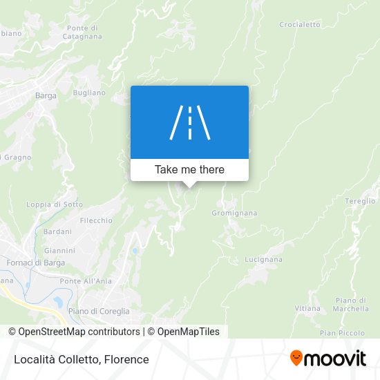 Località Colletto map