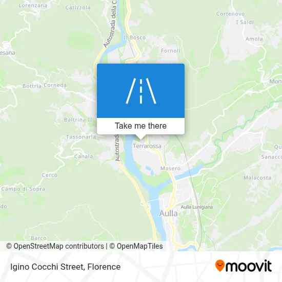 Igino Cocchi Street map