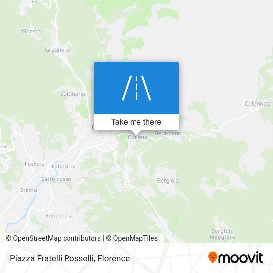 Piazza Fratelli Rosselli map