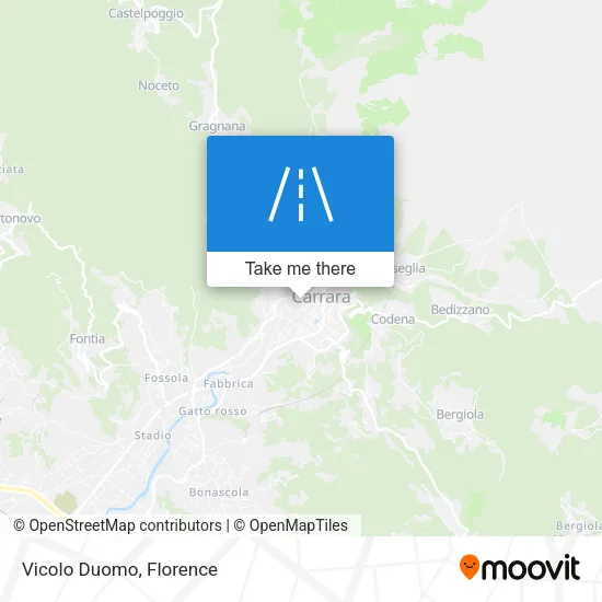 Vicolo Duomo map