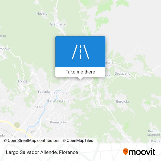 Largo Salvador Allende map