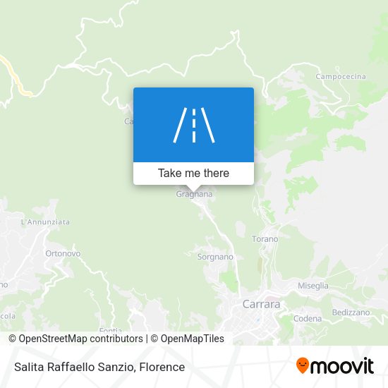 Salita Raffaello Sanzio map
