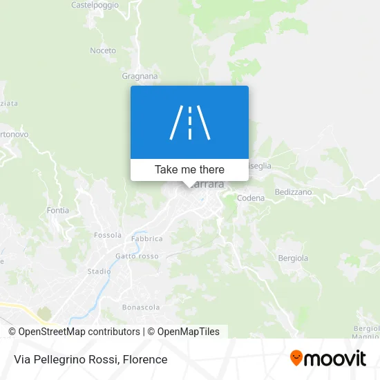 Via Pellegrino Rossi map