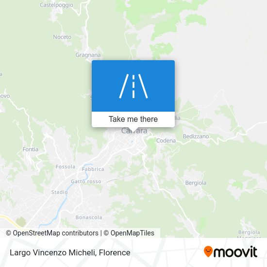 Largo Vincenzo Micheli map