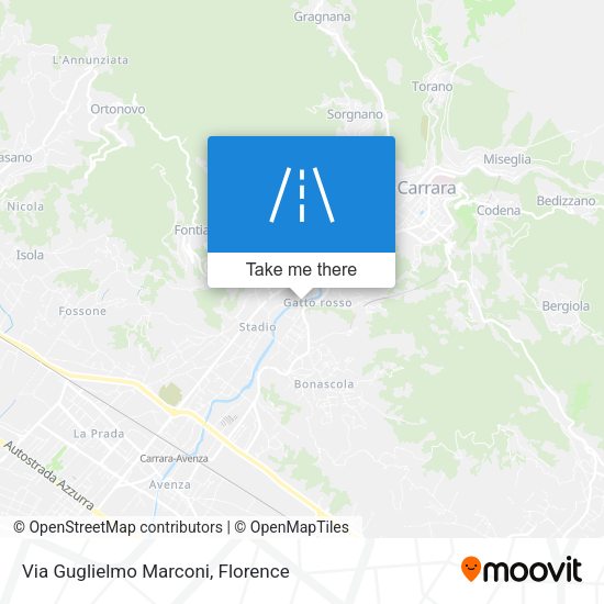 Via Guglielmo Marconi map