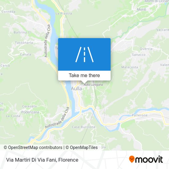 Via Martiri Di Via Fani map