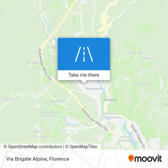 Alpine Brigades Street map