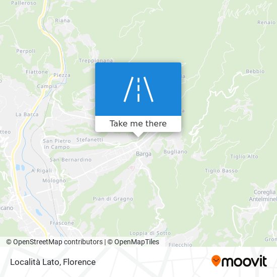 Località Lato map