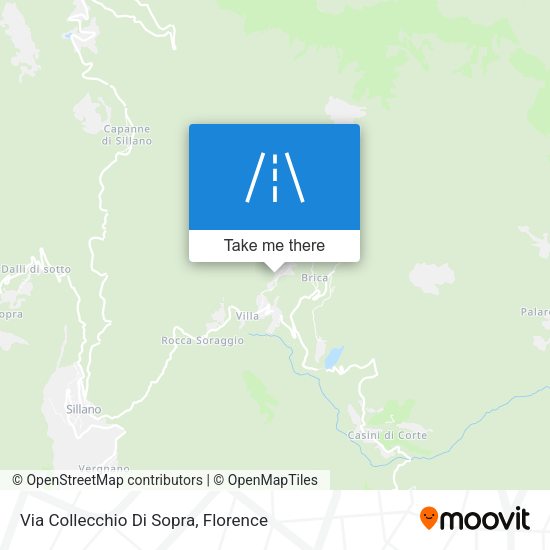 Via Collecchio Di Sopra map