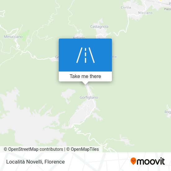 Località Novelli map