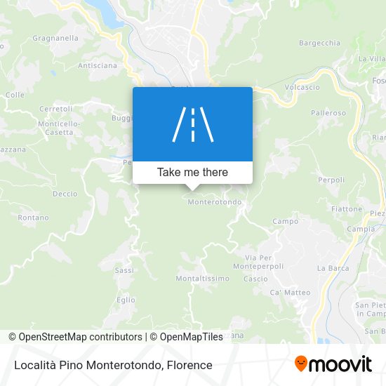 Località Pino Monterotondo map