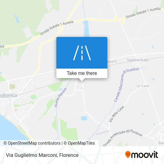 Via Guglielmo Marconi map
