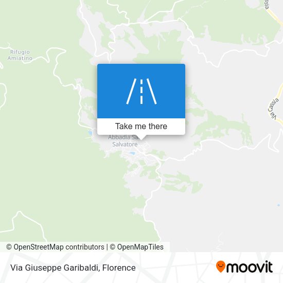 Via Giuseppe Garibaldi map