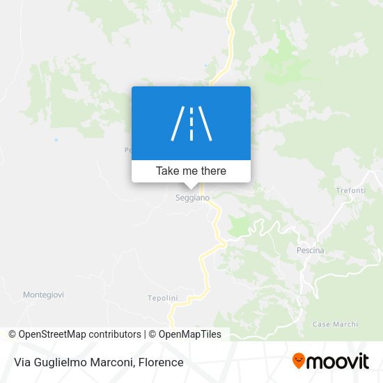 Via Guglielmo Marconi map