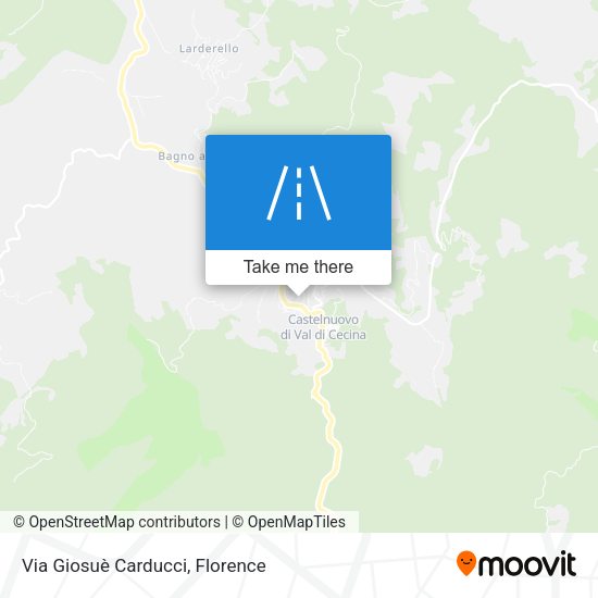 Via Giosuè Carducci map