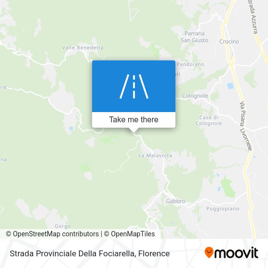 Strada Provinciale Della Fociarella map