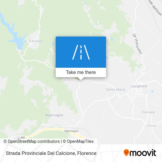 Strada Provinciale Del Calcione map