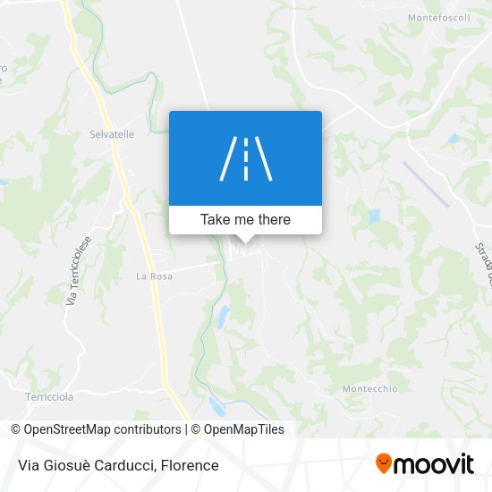 Via Giosuè Carducci map