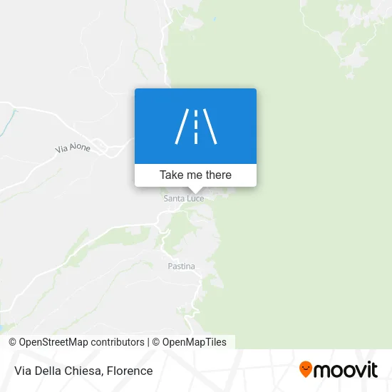 Via Della Chiesa map