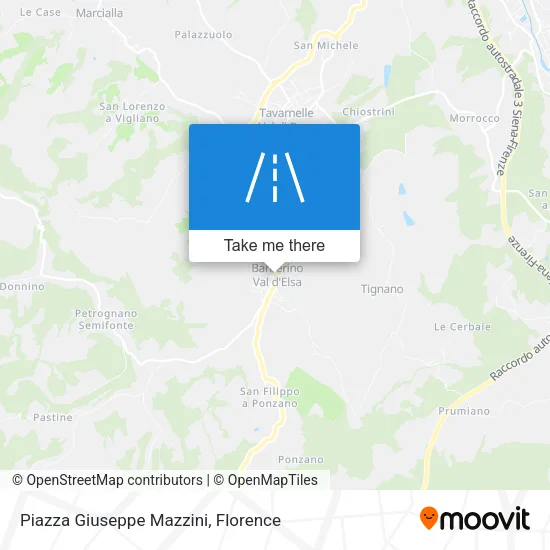 Piazza Giuseppe Mazzini map