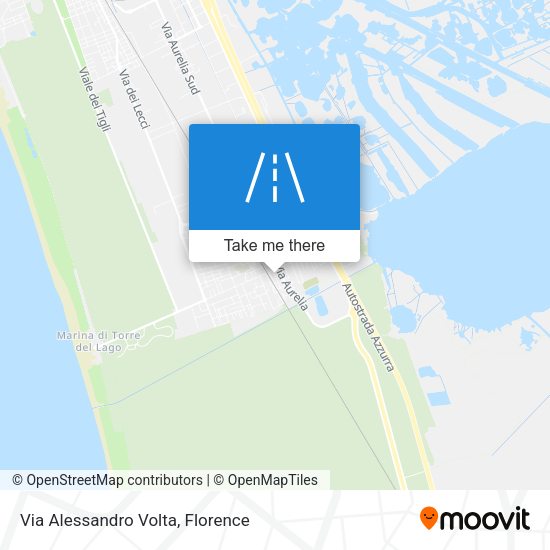 Via Alessandro Volta map