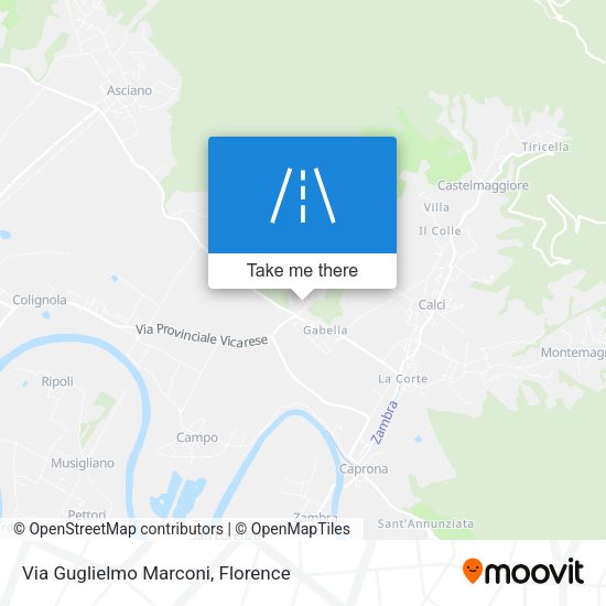 Via Guglielmo Marconi map