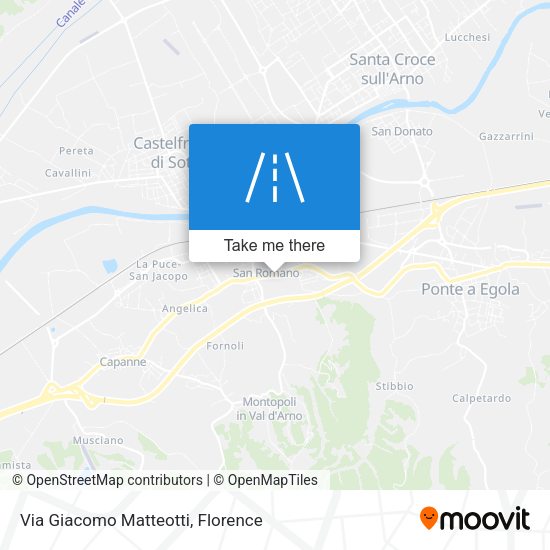 Via Giacomo Matteotti map