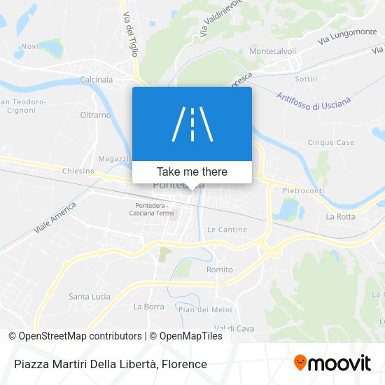 Piazza Martiri Della Libertà map