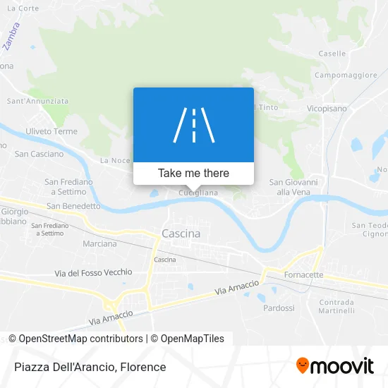 Piazza Dell'Arancio map