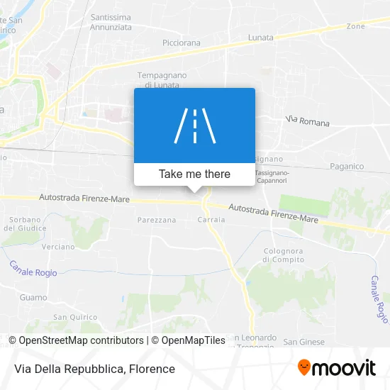 Via Della Repubblica map