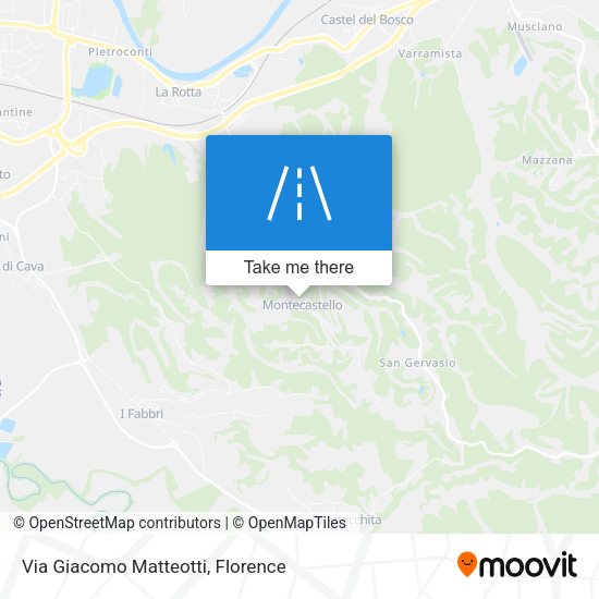 Via Giacomo Matteotti map