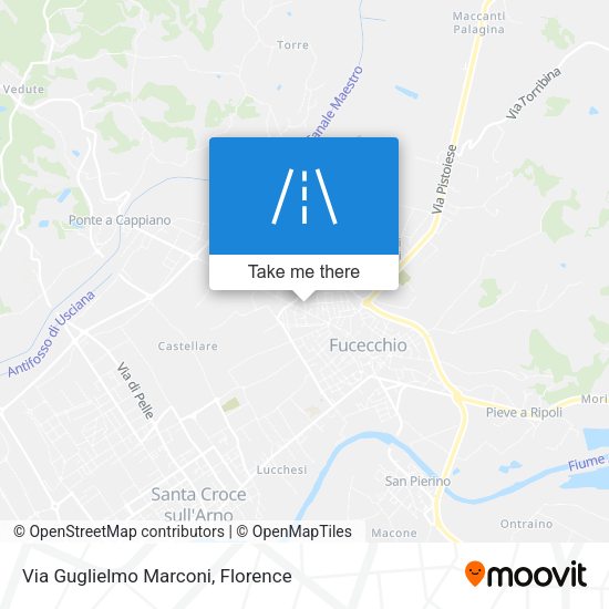 Via Guglielmo Marconi map