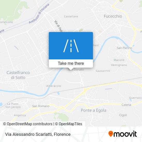 Via Alessandro Scarlatti map