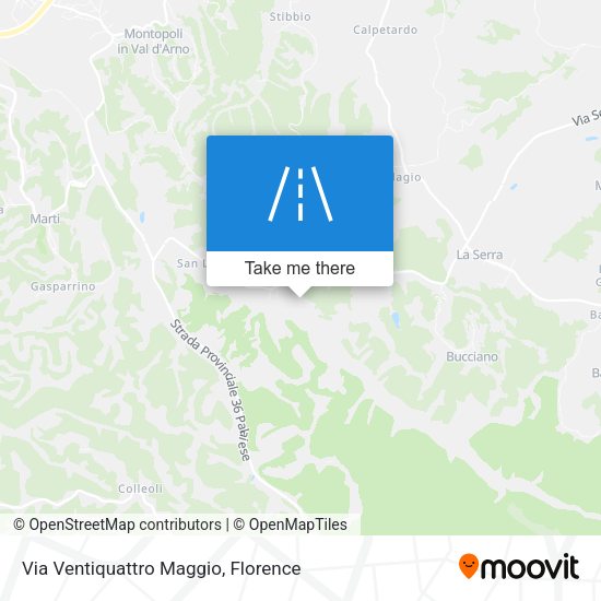 Via Ventiquattro Maggio map