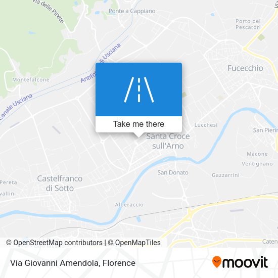 Via Giovanni Amendola map