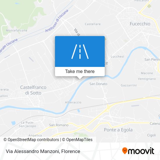 Via Alessandro Manzoni map