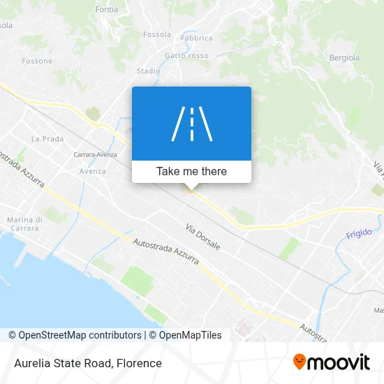 Aurelia State Road map
