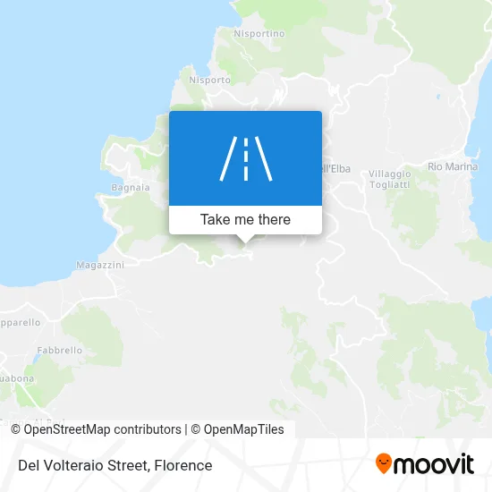 Del Volteraio Street map