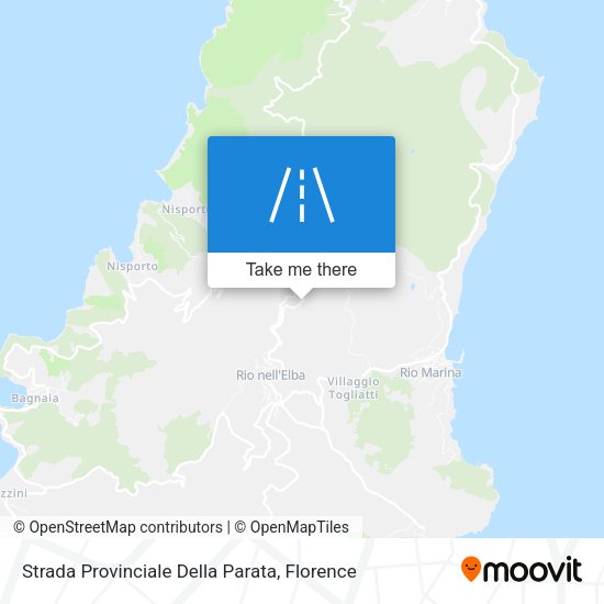 Strada Provinciale Della Parata map