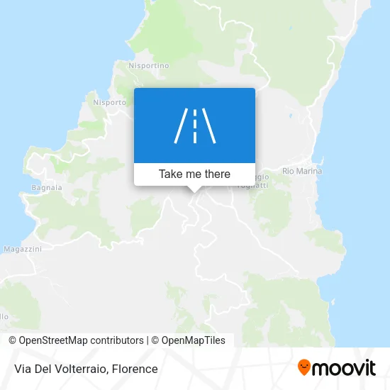 Via Del Volterraio map