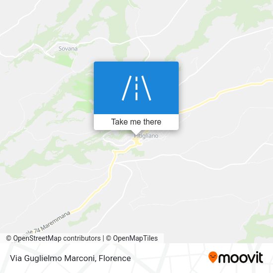Via Guglielmo Marconi map